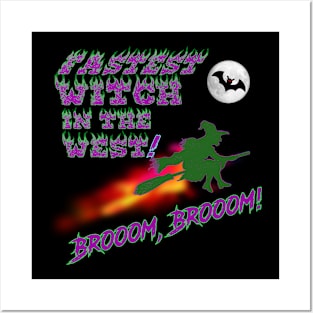 Wicked Mystical Witch for Halloween Posters and Art